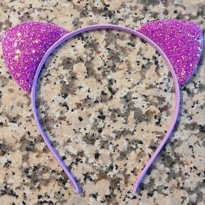 Sparkle Cat Ears (2/$10 or 4/$15) - Light Pink